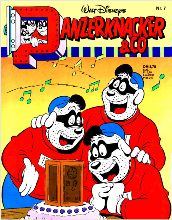 🦹‍♂️ Walt Disney – Panzerknacker 05 Fünfter Versuch – gleiche Gauner, neues Chaos!