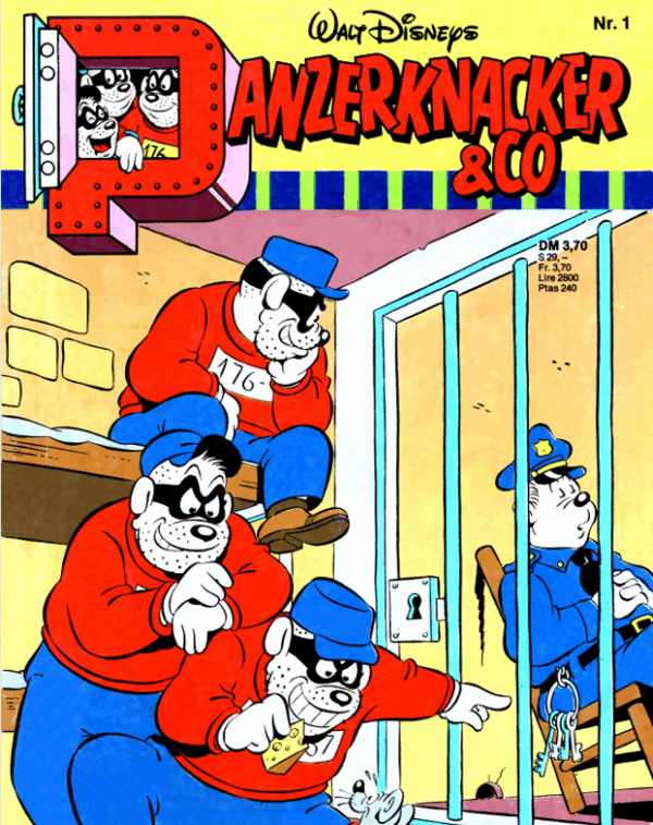 🦹‍♂️ Walt Disney – Panzerknacker 08 Achter Versuch, achtes Chaos – und kein Ende in Sicht!