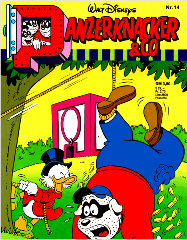 🦹‍♂️ Walt Disney – Panzerknacker 14 Alte Tricks, neue Pleiten – die Panzerknacker sind wieder da!