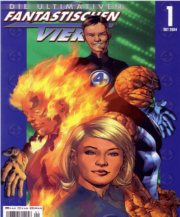 🌌 01 – Die Ultimativen Fantastischen Vier: Hefte 1–2