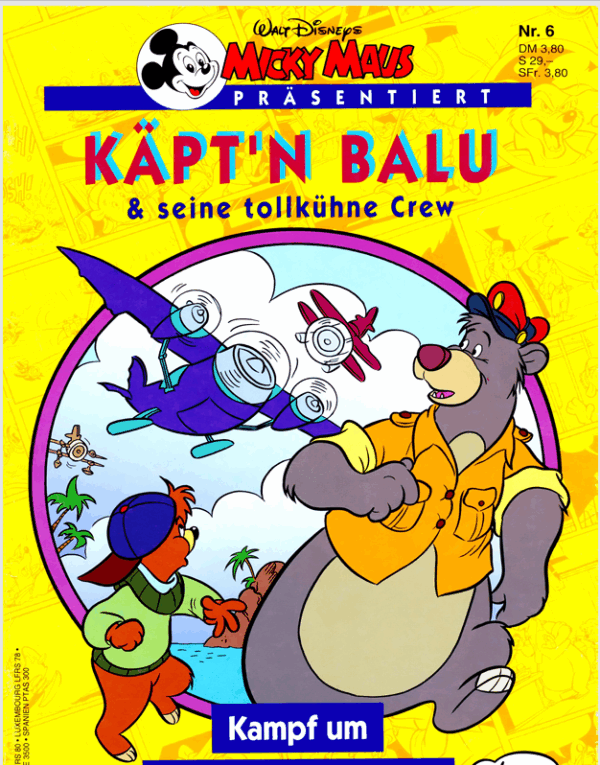 ✈️ Micky Maus präsentiert – Käpt’n Balu Hoch hinaus mit dem coolsten Bären der Lüfte!
