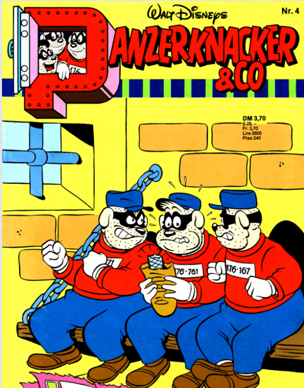 🦹‍♂️ Walt Disney – Panzerknacker 02 Zurück in Aktion – noch dreister, noch chaotischer!